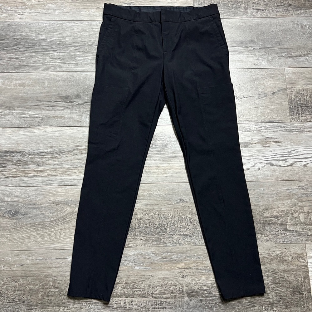 Athleta Pants Womens 10 Black Wander Stash Skinny Pant Stretch Mid Rise